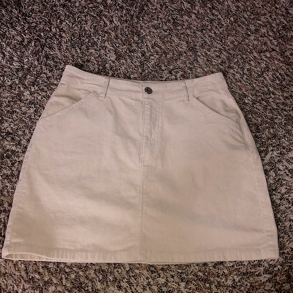 Khaki Mini Skirt
